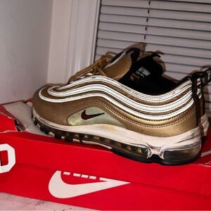 Nike Air Max 97 Gold Sneakers